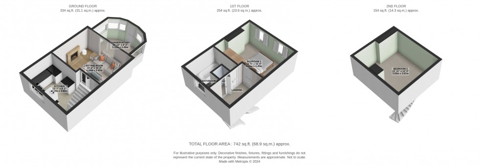 Floorplan for Church Street, Kingsbury Episcopi, Martock